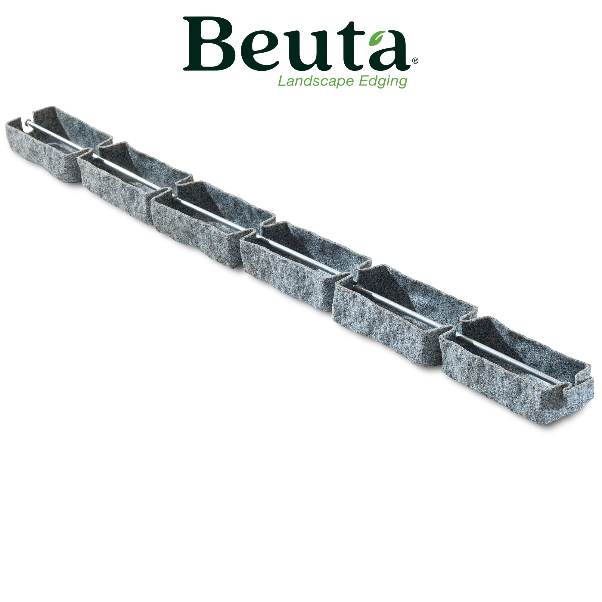 1, Beuta 6-Brick Section, w/ Landscape Spikes